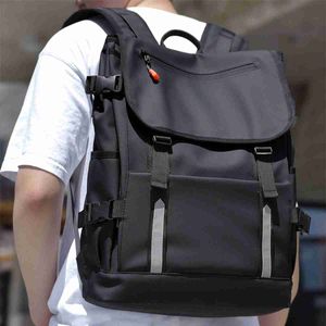 Новый школьный рюкзак для школьников, безопасный рюкзак со светоотражающими полосками, большой вместительный рюкзак для мужчин, рюкзак для отдыха и путешествий, компьютерный рюкзак 231115