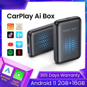 3 в 1 беспроводной CarPlay Ai Box Android Auto для Toyota Benz Mazada CarPlay автомобильный мультимедийный видеоплеер HDMI-совместимый