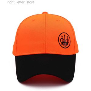 Top Caps 2021 Yeni Leita Gun Erkek ve Kadınlar Açık Taktik Beyzbol Kapağı Moda Nakış Floresan Turuncu Şapka YQ231214