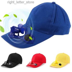 Top Caps Dış Mekan Erkekler Kadınlar Yaz Yaratıcı Beyzbol Kapağı Güneş Paneli Soğutma Fanı Güneş Koruma Şapkaları Gorras Para Mujer YQ231214