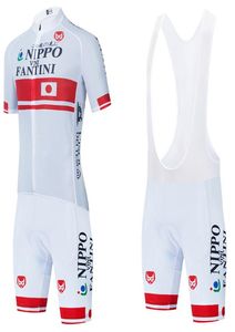 Japonya Beyaz Vini Fantini Bisiklet Forması 20D Şort MTB Maillot Bisiklet Gömlek Yokuş Aşağı Pro Mountain Bisiklet Giyim Suit2976563