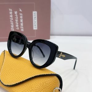 Солнцезащитные очки моды Loewf Cat-Eye для женщин-дизайнерских листовых очков для мужчин солнцезащитные очки УФ-защиты