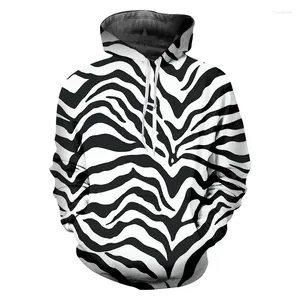 Erkek Hoodies LCFA Sweatshirts Homme Hooded Leopard 3D Baskılı Zebra Stripes Sıradan Artı Boyut 6xl Kostüm Adam Kış Hoody