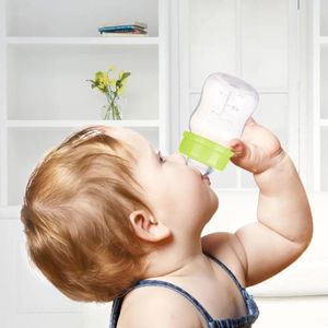 Детские бутылочки # Натуральная мини-бутылочка для кормления стандартного калибра для новорожденных, питьевая вода для кормления, молочный фруктовый сок 231214