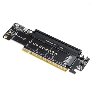 Bilgisayar Kabloları PCIE 4.0 Kanal Ayrıştırıcı Genişletme Yükseltici Kartı 8 4 4HYPER Ultra Dörtlü VROC M.2 NVME bağlantı noktası