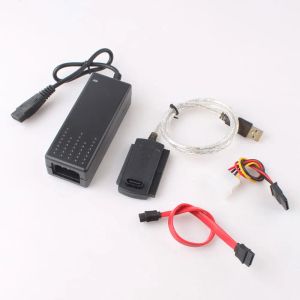 Yüksek kaliteli USB 2.0-IDE SATA S-ATA 2.5 3.5 HD HDD Sabit Disk Adaptör Dönüştürücü Kablo Kiti