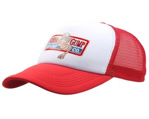 1994 Bubba Gump Cap Crimp Co Truck Cop Base Cap Men Women Sport Summer Outdoor Snapback Hat forrest gump hat retury2974107