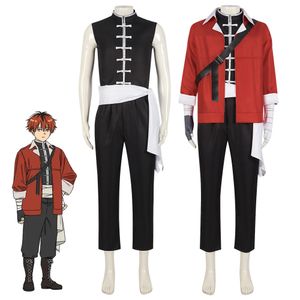 Trajes de anime anime frieren no funeral stark cosplay traje casaco roupa fantasia uniforme masculino festa de carnaval de halloween