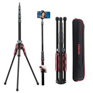 Aksesuarlar Ulanzi MT49 Çıkarılabilir Monopod ile Hafif Karbon Fiber Tripod Max 194cm DSLR Kamera Video Işıkları için Tripod Standını Genişletin