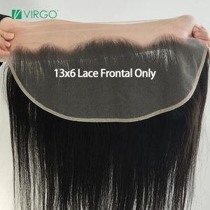 Sentetik peruklar Başak 13x6 HD Dantel Ön Sadece Düz Şeffaf İnsan Saç Önceden Bağlantı Görünmez Dikiş 231215