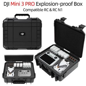 Accessories for Dji Mini 3 Storage Box Portable Suitcase Hard Shell for Dji Mini 3 Pro Explosionproof Portable Box