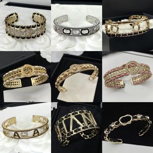 Браслет с буквами, золотые браслеты с покрытием, браслет-манжета, браслеты для женщин, ювелирные изделия для пар, топ, винтажные поставки