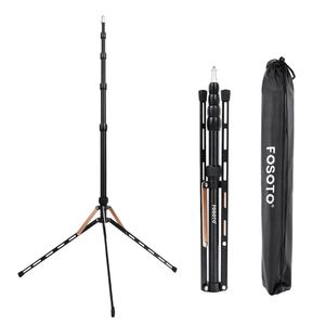 Aksesuarlar Fusitu FT190B 2.2m LED Işık Stand Taşınabilir Tripod Kafası Softbox Fotoğraf Stüdyosu Fotoğraf Fotoğraf Hafif Flaş Şemsiyesi