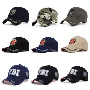 Оптовая продажа, бейсбольная кепка корпуса морской пехоты, армейская уличная солнцезащитная шляпа, регулируемая унисекс, фуражка с вышивкой букв