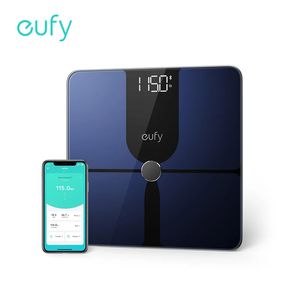 Balanças domésticas eufy by Anker Smart Scale P1 com Bluetooth Body Fat Wireless Digital Bathroom 14 Measurements WeightBody 231215