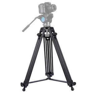 Aksesuarlar Pro Heavy Hizmetçi Tripod Video Kamera Kamera Tripod Monopod Alaşım Tripod Canon Sony DSLR SLR Kamera Yükseklik Aralığı 62140cm