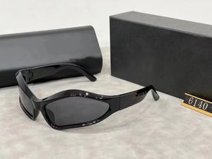 2024 Haber Lüks Tasarımcı Marka Kedi Göz Güneş Gözlüğü Dikdörtgen Sargı Güneş Gözlüğü Yüksek Kaliteli Gözlük Kadınlar Kadın Güneş Cam UV400 Lens Unisex Box