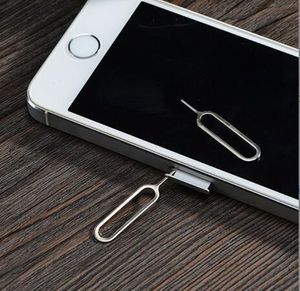 Metal SIM Kart Ekleme Sökme Aracı iğne açıcı ejektör sim tepsisi atma pin araçları açık çıkış pinleri iPhone iPad xiaomi huawei opp çantasında akıllı telefon