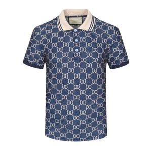 Polo da uomo Polo firmate Abbigliamento da uomo Manica corta Moda Casual Polo estiva T-shirt Sono disponibili molti colori Taglia M-XXXL