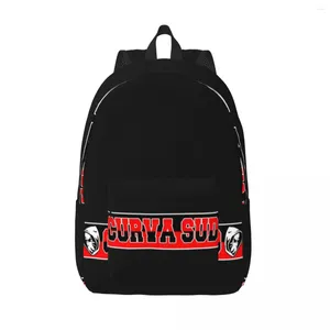 Sırt çantası curva sud milano futbolcu acm bisiklet backpacks çocuk yüksek kaliteli yumuşak okul çantaları kawaii sırt çantası