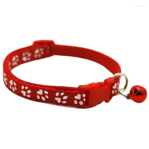 Dog Collars Pet Reflective Collar For Cats And Dogs With Xells Single Foot Printed Fabric Traction