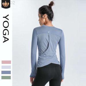 aloyoga kadın tozluk mujeres tasarımcı al yoga legging yaz yüksek bel kalça kaldırma hiçbir iz çıplak pantolon aloyoga uzun kollu kadın sırt hızlı kuru spor sıkı üst b