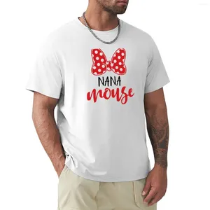 Men's Tank Tops Nana Mouse T-Shirt Blank T Shirts Heavyweight Boys White Slim Fit For Men