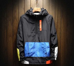 Men's Jackets 2023 Ss Autumn Mens Jacket Plus Size 5xl Loose Colorblock Hoodies Bomber Baseball Uniform Windbreaker Streetwear Coatsdf1kt9au