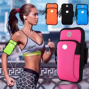 Сумки для повязки спортивной телефон для запуска запуска Arm Phone Deflect Sports Arm Mobile Case Jogging Gym Taist Mack Mack Mack Bag 062