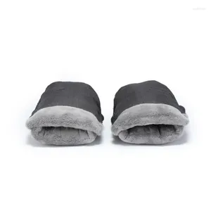 Stroller Parts 1 Pair Windproof Hand Muff For Pram Winter Warm Gloves Waterproof Mittens Outdoor Strollers Warmer