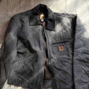 Erkek ceket ceket moda markası carhart j97 carhatjackets ceketler taş değirmen su yıkama yosun yeşil su yıkama tuval 2nqc