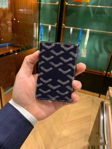 Yüksek kaliteli tasarımcı kredi kartı sahibi marka cüzdan unisex para çantası hayvan deri moda çanta orijinal kutu
