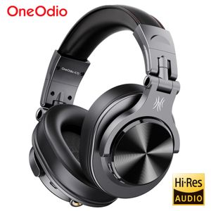 Наушники для сотового телефона Oneodio Fusion A70 Bluetooth 5.2 Наушники Hi-Res Audio Over Ear Беспроводная гарнитура Профессиональный студийный монитор DJ-наушники 72H 231218