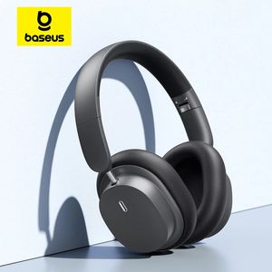 Cep Telefonu Kulaklıklar Baseus Bowie D05 Kablosuz Kulaklık Bluetooth 5.3 Kulaklık HIFI Düzey Kulaklık 40mm Sürücü Katlanabilir Kulak Kulaklık 70H Zaman 231218