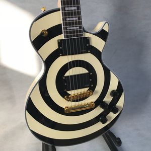 Sıcak satmak kaliteli elektro gitar özel Shopzakk Wylde Bullseye - Müzik Aletleri, Ücretsiz Kargo