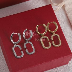 New Arrival Women Designer Pendant Earrings Studs Luxury Stainless Steel Charming Earrings With Gift Box Anniversary Valentine Birthday Gifts