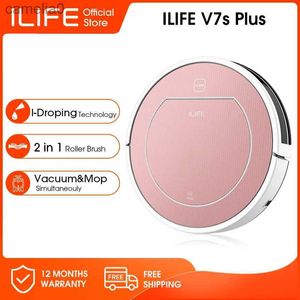 Robot Vacuum Cleaners ILIFE V7s Plus Vacuum Cleaner Robot 120mins Automatic Charging Home Appliance For Sweeping Mopping Smart Home Clean MachineL231219