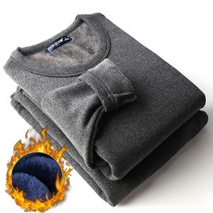 Erkekler termal iç çamaşırı termal iç çamaşırı erkekler için long johns erkek pamuk terim giysileri takım elbise kış topspants 2 adet set sıcak kalın termal gömlek 231220