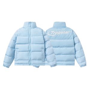 Trspstar Erkek Ceketleri Hoodie Erkekler Kış Londra Çıkarılabilir Kapşonlu Ceket Buz Mavi Polar Activewear Kadınlar Sıcak Giyim Bebek Trapstar Coat Eu Boyutu S-XL