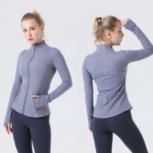 Spor Ceketleri Açık Egzersiz Ceket Hızlı Kuru Fitness Active Giyim Nefes Alabilir Tam Spor Giyim Sıcak Satış Kadın Yoga Vücut İnşa Ceket Uzun Kollu Spor Ceketleri