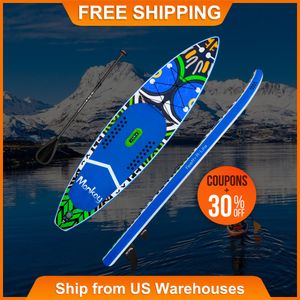 Funwater Surfboards Surfboard Paddle Board 335 cm Stand Up Paddleboard Padel Blasable Paddel Großhandel CA US EU Warehouse Tabla Surf Water Sports Sup