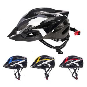 Велосипедные шлемы Шлем с текстурой из углеродного волокна для взрослых MTB Горный велосипед Велосипедное оборудование Безопасность велосипеда Мотоциклетная шапка Кепки женские мужские Пена EPS 231219