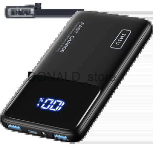 Power Bank для сотовых телефонов INIU Power Bank 10500 мАч, портативное зарядное устройство с быстрой зарядкой и держателем для телефона, внешний аккумулятор для iPhone 13 12, Xiaomi, Samsung J231220