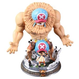 Eylem Oyuncak Figürleri Bir Parça Anime Figürü Eylem GK Tony Chopper Figma Büyük Boy 39cm ABS Model Savaş Heykeli Masaüstü Koleksiyonu Hediye Çocuk Toysl231216