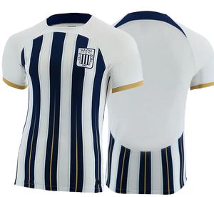 23-24 Alianza Lima Home Özelleştirilmiş Taylandlı Kalite Futbol Formaları Üstler Özel King kapakları Spor Futbol Futbol Forma Formaları Gömlekler Spor Toptan Popüler Dhgate