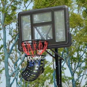 Система возврата мяча, вращающаяся на 360 градусов, прочная, выдерживающая твердую нагрузку, крепление для возврата баскетбольного мяча, спортивные принадлежности 231220