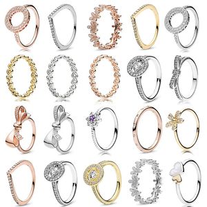 Nova alta qualidade popular 925 prata esterlina barato rosa ouro caber fino anéis de dedo empilhável festa redonda anéis feminino jóias originais presentes5