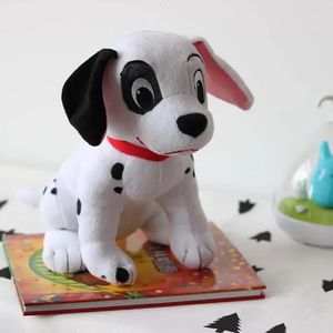 Сидеть 28 см. Оригинальный мультфильм 101 Dalmatians Dog Faven Plush Plush Soft Boy Toy For Kids Gift 231221
