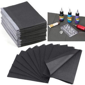 10 20pcs Tattoo Clean Pad Waterproof Table Cover Mat Patient Dental Napkins Permanent Make up Accessories 231220