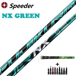 Golf Sürücüleri Şaft SP-EE-DER NX Yeşil 50/60/70 SR/X/S Grafit Kulübü Şaftları 50/70 X/SR/S Serbest Montaj Kılıf ve Kavrama